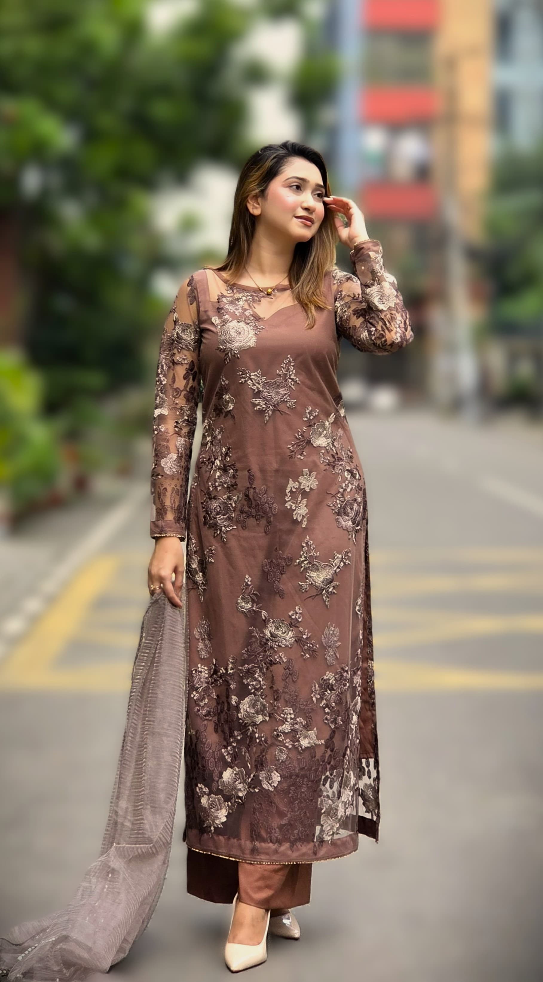 Premium Net three piece